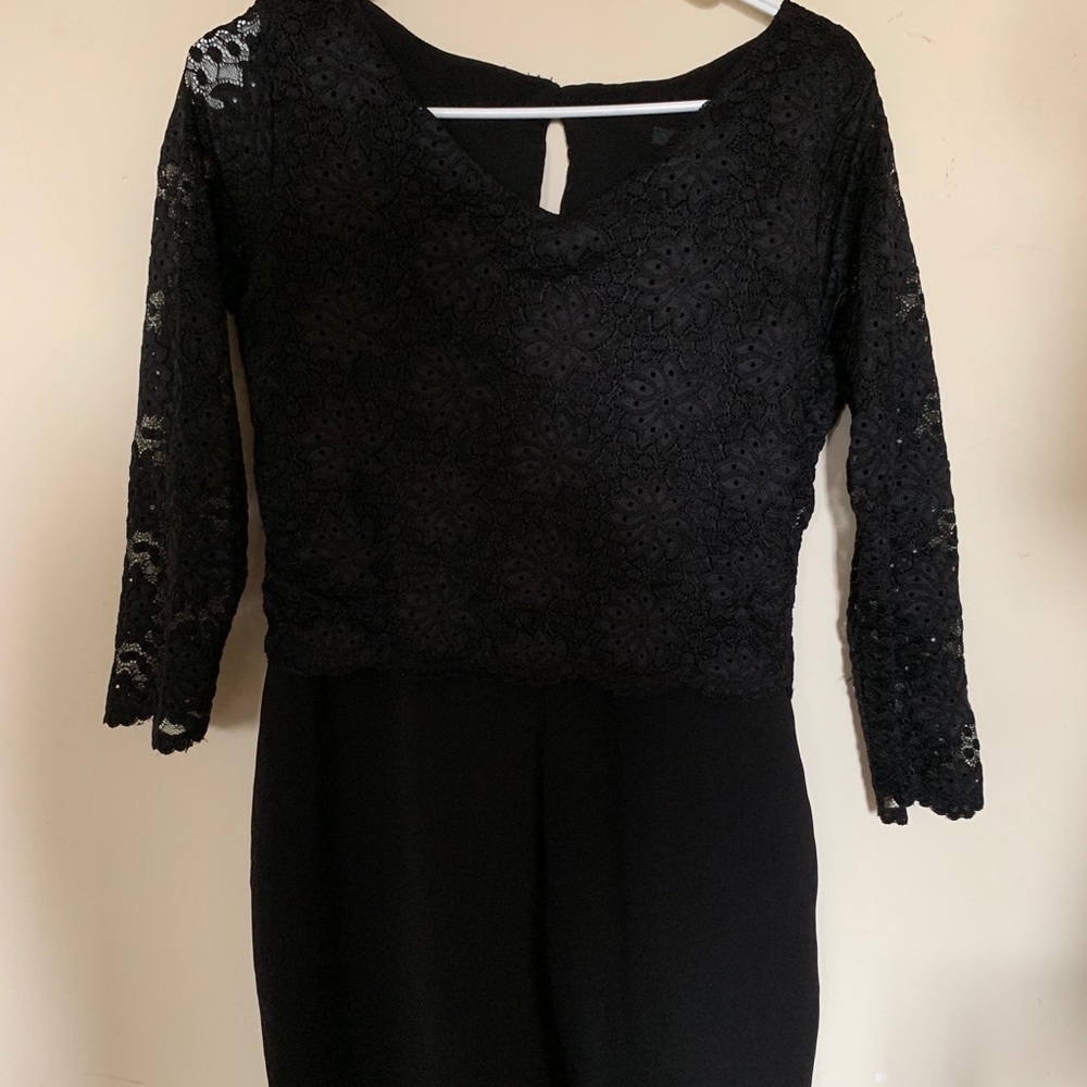 Black Lace jumpsuit